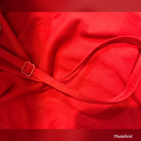 5 4 $25 NEW SUPPORT PLUS SIZE TANK TOPSBLACK&RED - Picture 3 of 6